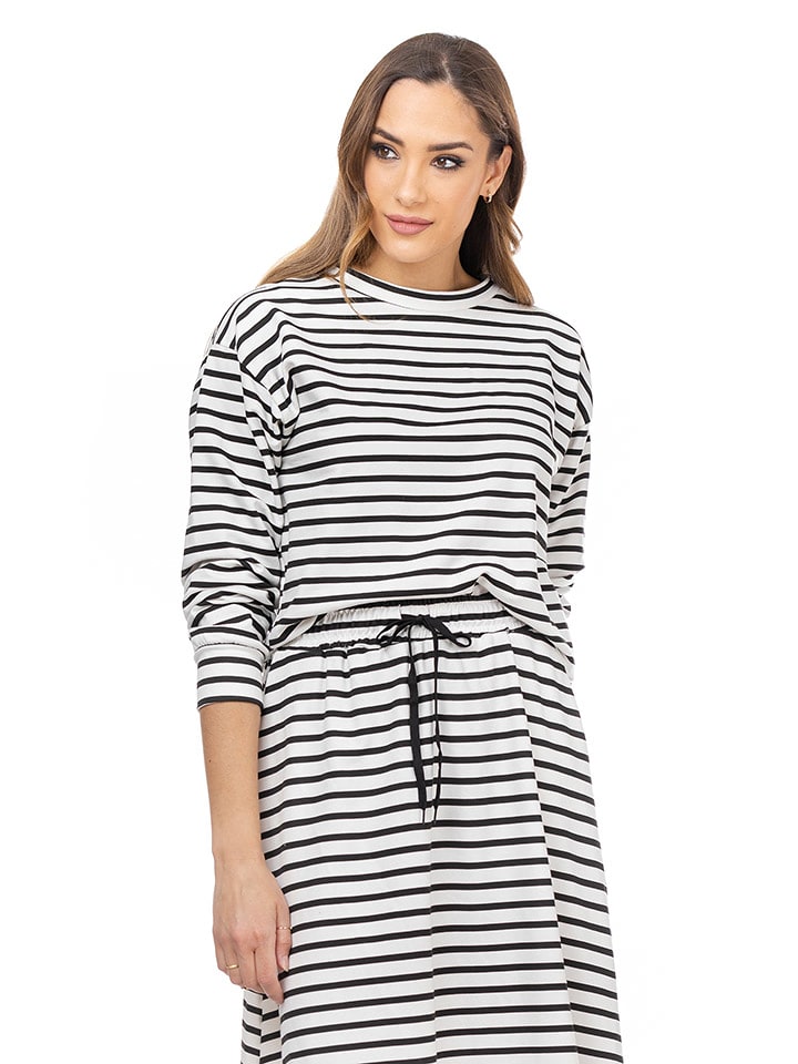 Tantra Koszulka w kolorze biało-czarnym rozmiar: S