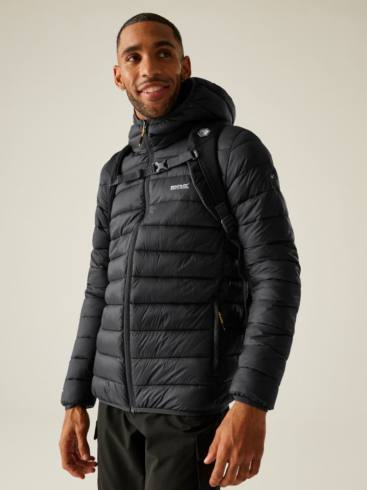 Regatta Kurtka pikowana "Marizion" w kolorze antracytowym rozmiar: L