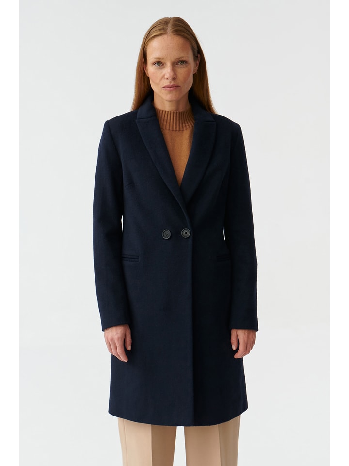 TATUUM Płaszcz przejściowy w kolorze granatowym rozmiar: 40