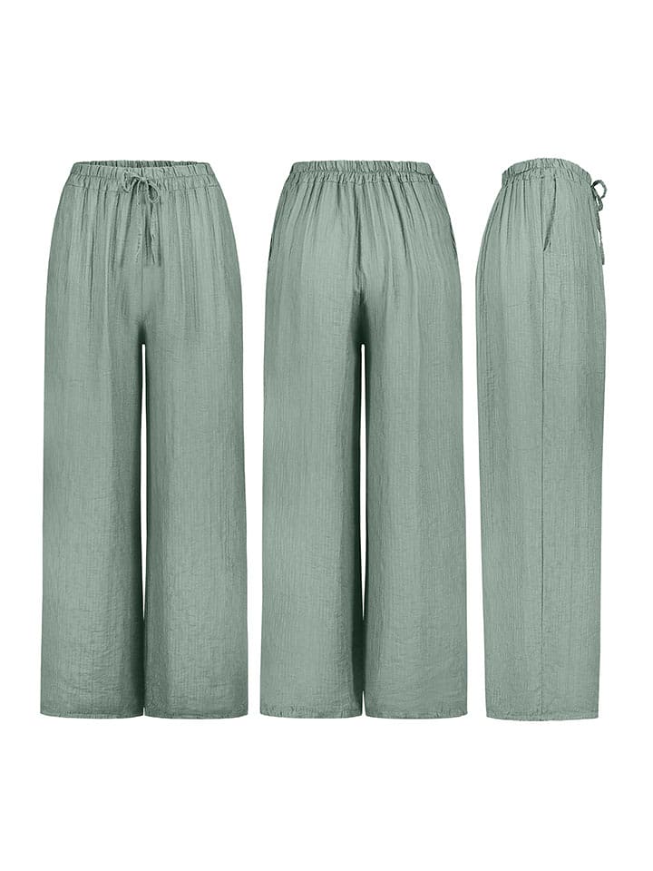 Sublevel Spodnie w kolorze miętowym rozmiar: M/L