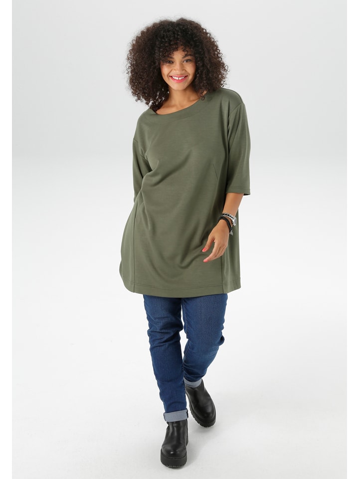 Aniston Tunika w kolorze khaki rozmiar: 50