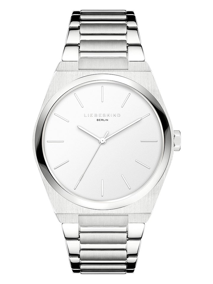 Liebeskind Zegarek kwarcowy w kolorze srebrno-białym rozmiar: onesize