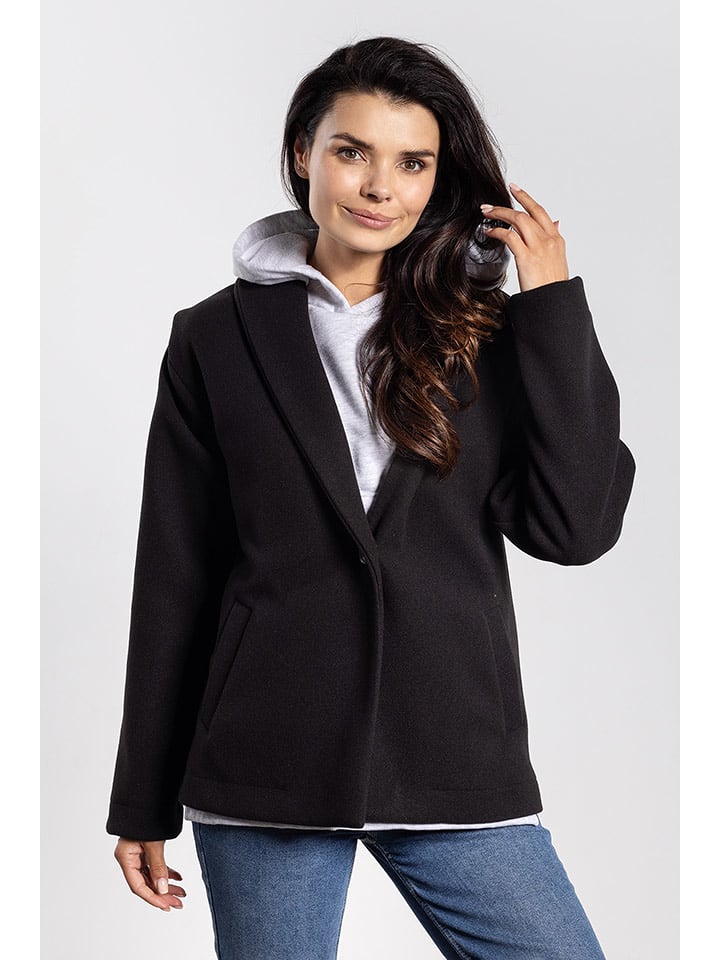 Awama Kurtka przejściowa w kolorze czarnym rozmiar: M