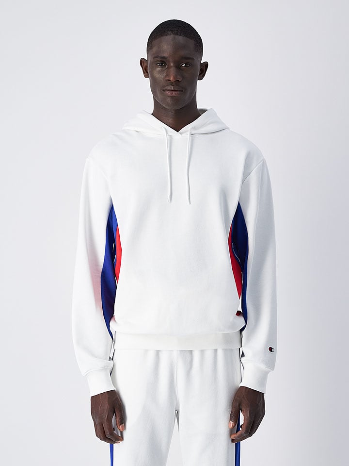 Champion Bluza w kolorze niebiesko-biało-czerwonym rozmiar: M