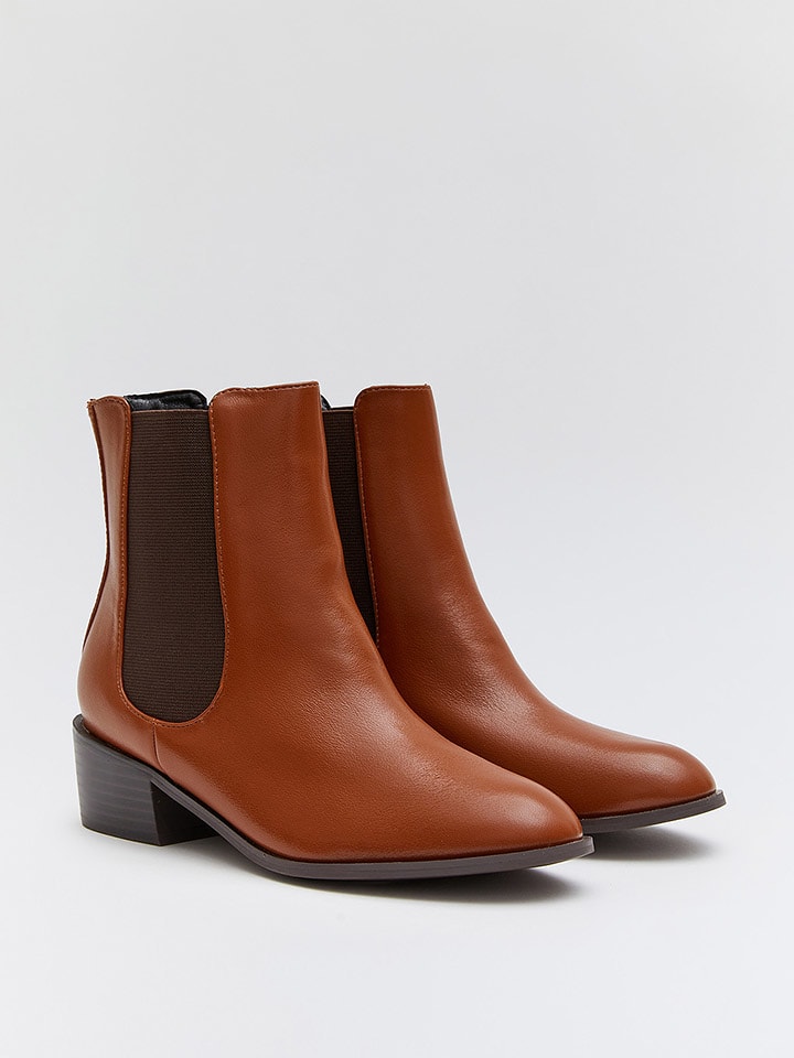 Bellucci Botki w kolorze jasnobrązowym rozmiar: 40