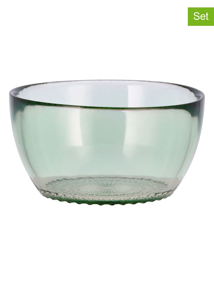 Bitz Miski (6 szt.) "Kusintha" w kolorze zielonym - Ø 12 cm rozmiar: onesize