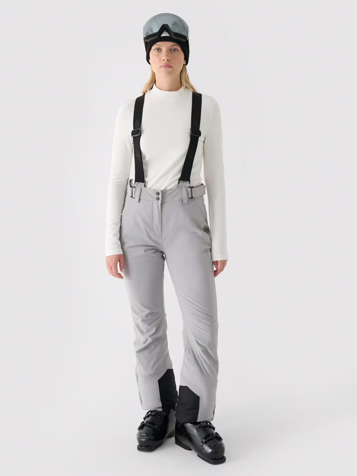 4F Spodnie narciarskie w kolorze szarym rozmiar: XXL