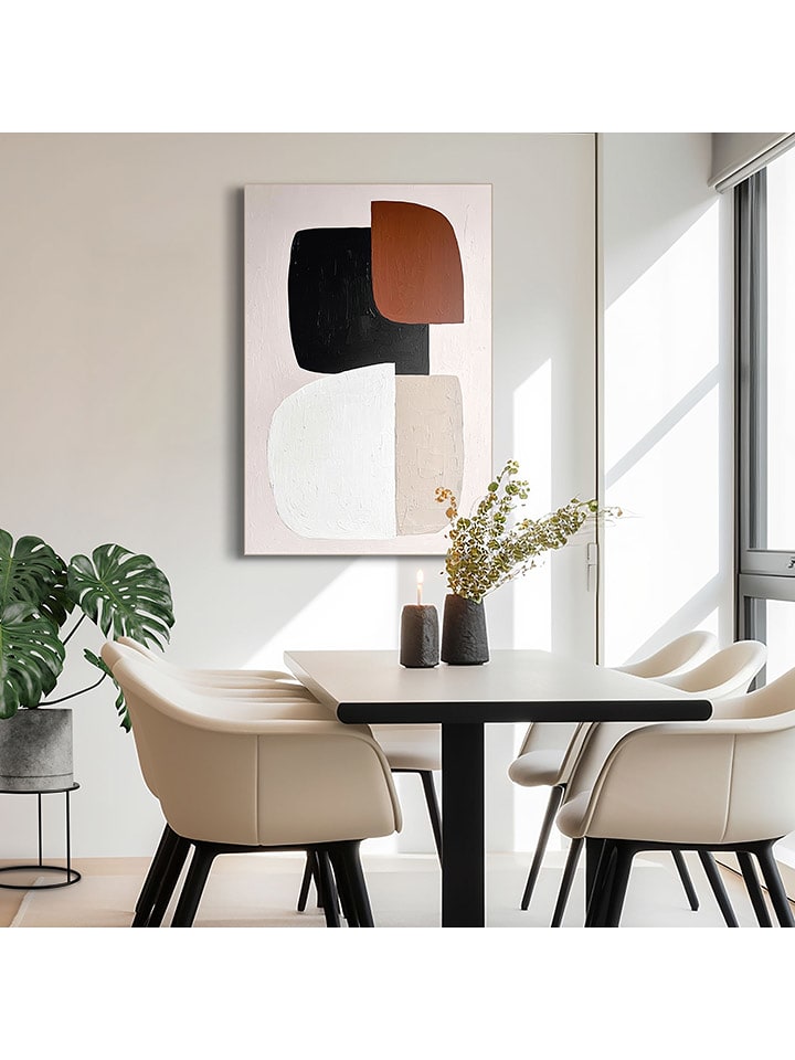 Orangewallz Druk artystyczny "Earth Essence I" w ramce rozmiar: 60x90 cm