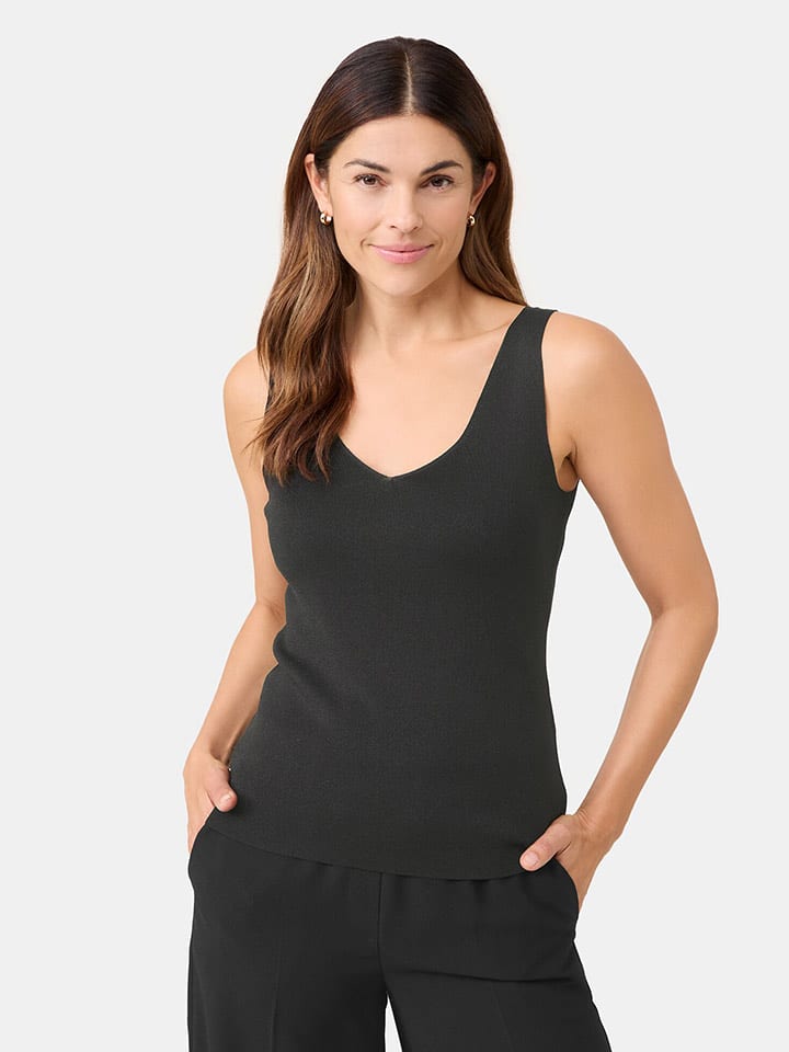 Gerry Weber Top w kolorze czarnym rozmiar: 42