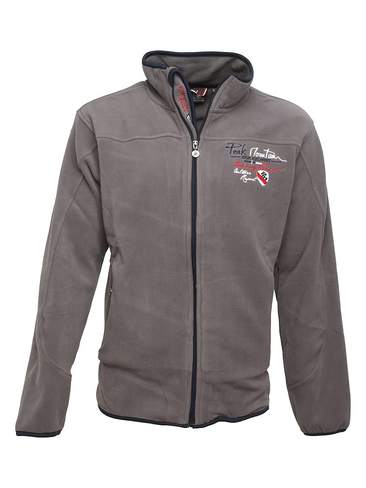 Peak Mountain Kurtka polarowa w kolorze szarym rozmiar: M