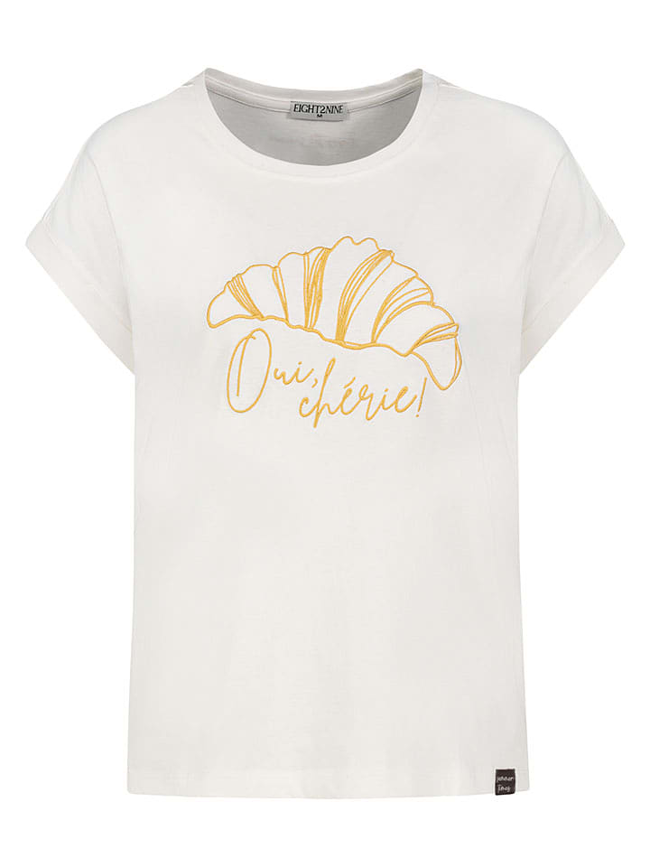 Eight2Nine Koszulka w kolorze kremowym rozmiar: XL