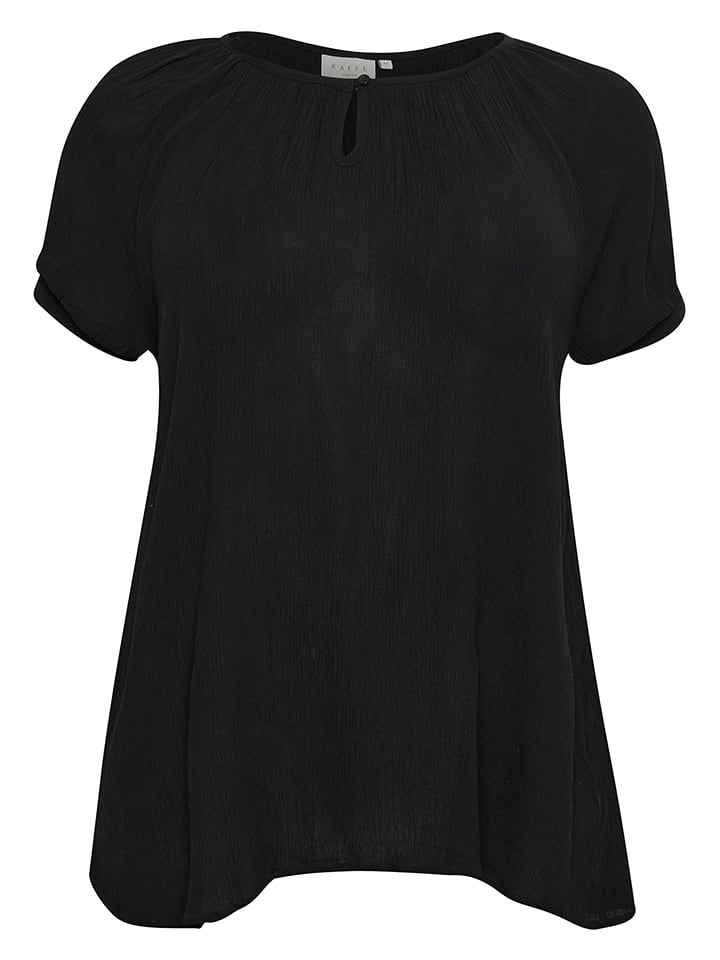 KAFFE curve Bluzka w kolorze czarnym rozmiar: 44