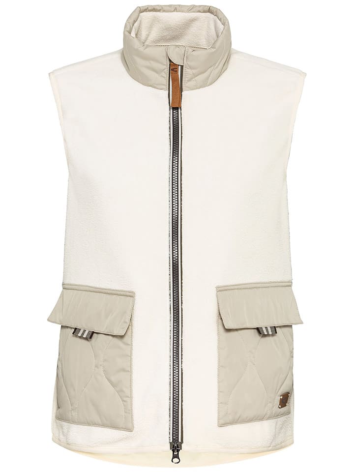 Camel Active Kamizelka w kolorze kremowo-beżowym rozmiar: 48