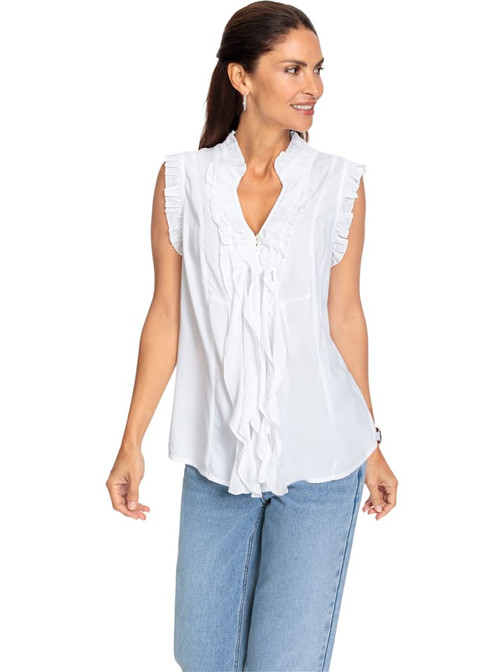 WITT WEIDEN Bluzka w kolorze białym rozmiar: 36