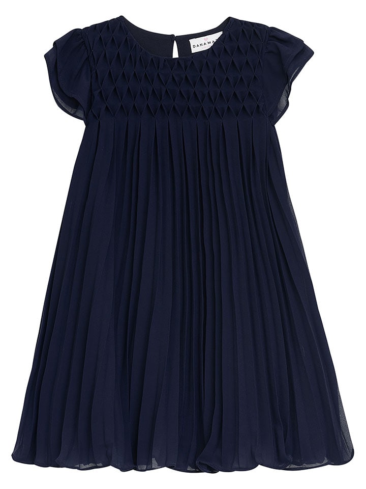 Danamade Sukienka "Dnisa" w kolorze granatowym rozmiar: 158