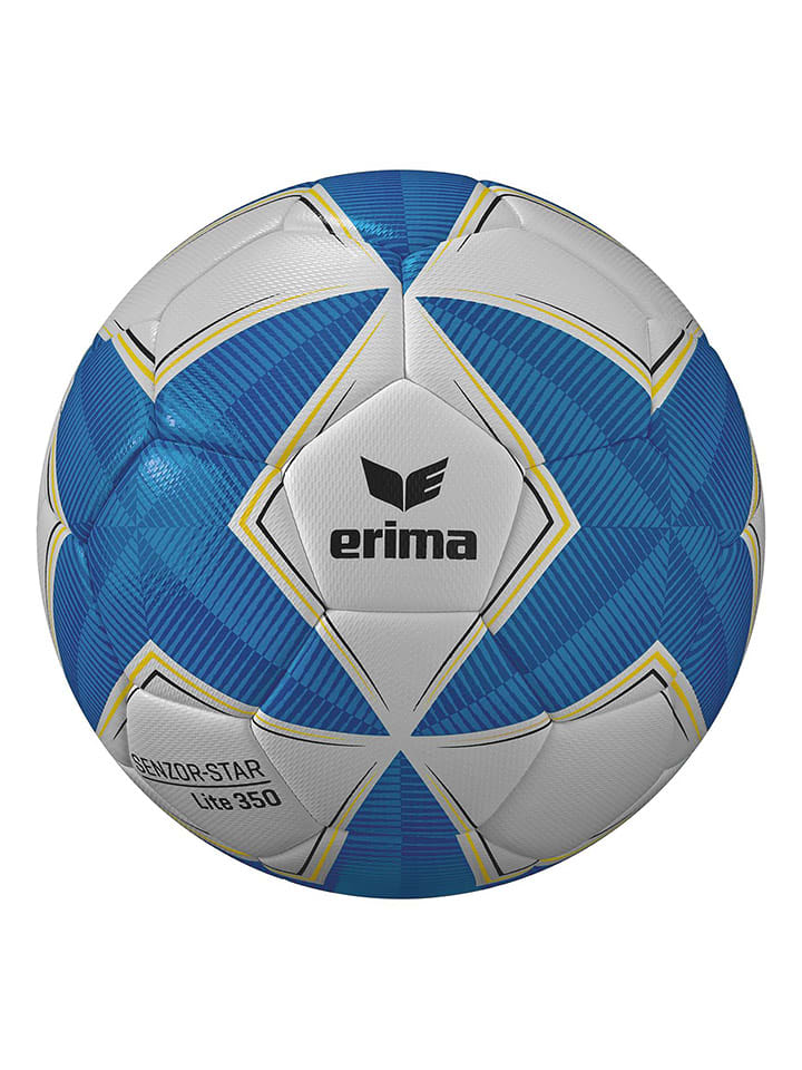 erima Piłka nożna "Senzor Star Lite 350" w kolorze niebiesko-białym rozmiar: 5
