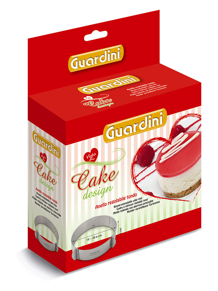 Guardini Rant cukierniczy w kolorze srebrnym rozmiar: onesize