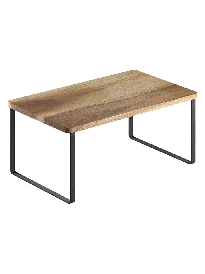 metaltex Regał w kolorze jasnobrązowym na przyprawy - 32 x 16 x 19 cm rozmiar: onesize