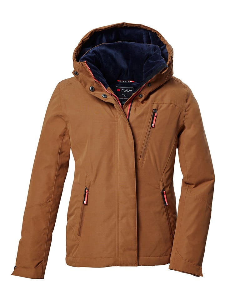 Killtec Kurtka funkcyjna "Kow" w kolorze jasnobrązowym rozmiar: 152