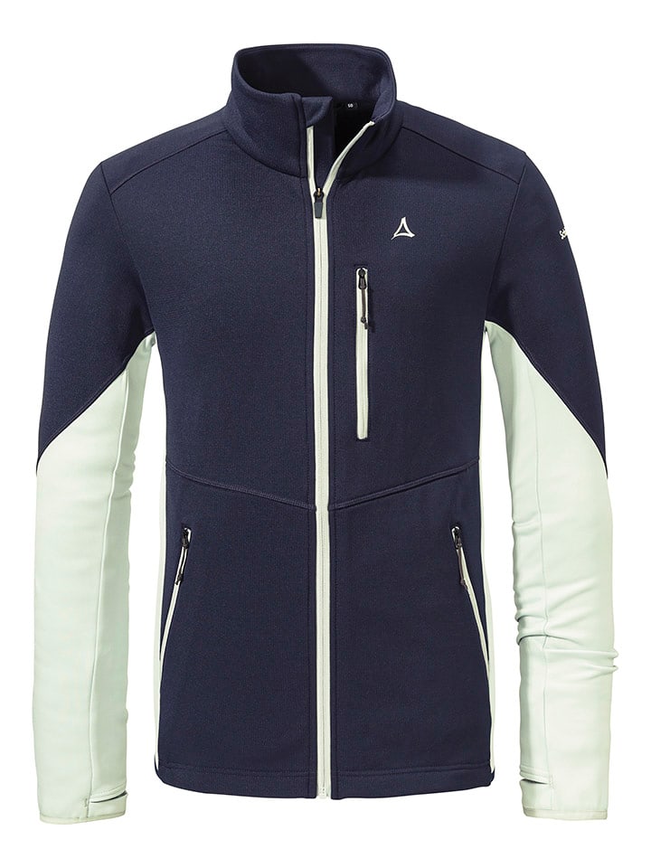 Schöffel Kurtka polarowa "Lodron" w kolorze granatowo-białym rozmiar: 58