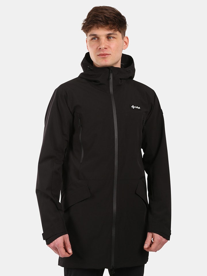 Kilpi Płaszcz funkcyjny "Ayra" w kolorze czarnym rozmiar: XXL