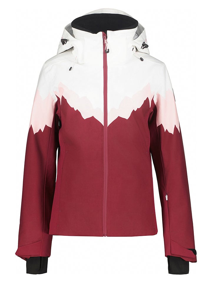 Icepeak Kurtka narciarska "Falkville" w kolorze czerwono-białym rozmiar: 40