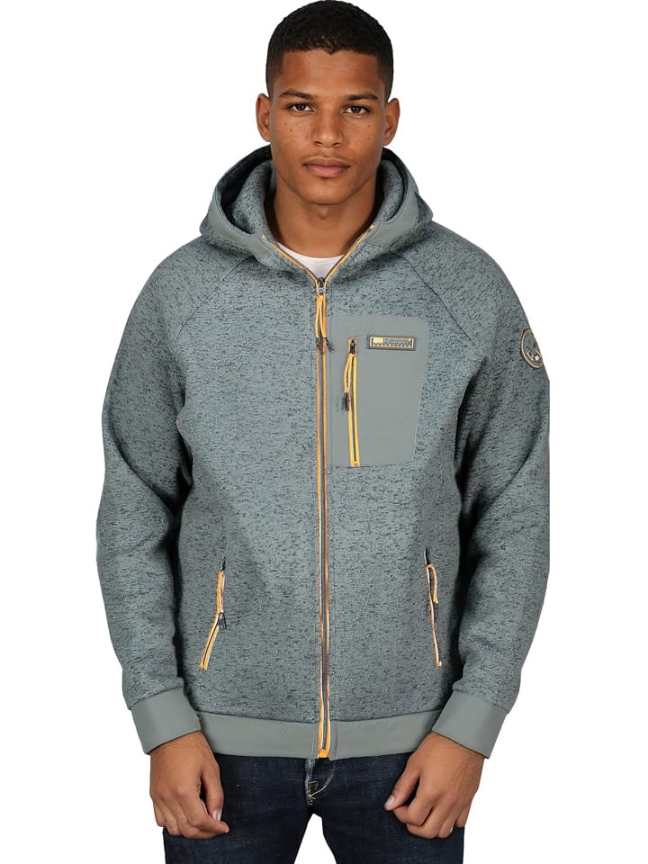 Geographical Norway Kurtka polarowa "Tocket" w kolorze szarym rozmiar: S