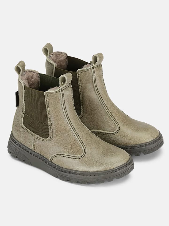 Bundgaard Skórzane sztyblety "Jayden" w kolorze khaki rozmiar: 31