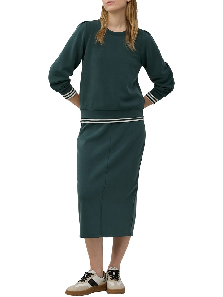 s.Oliver Bluza w kolorze ciemnozielonym rozmiar: 38