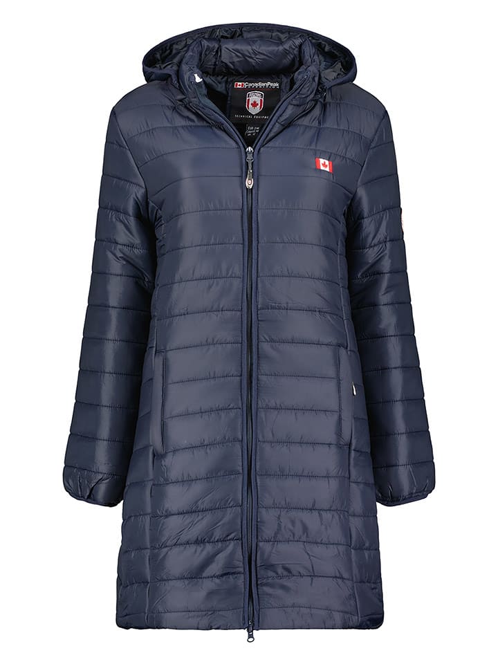 Canadian Peak Kurtka pikowana "Atikeak" w kolorze granatowym rozmiar: L