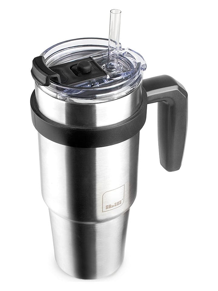 Ibili Kubek termiczny w kolorze srebrnym - 500 ml rozmiar: onesize
