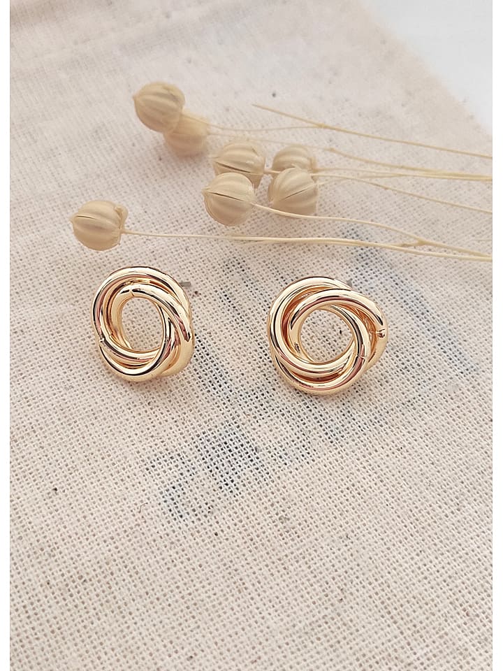 atelier MIU Pozłacane kolczyki-wkrętki rozmiar: onesize