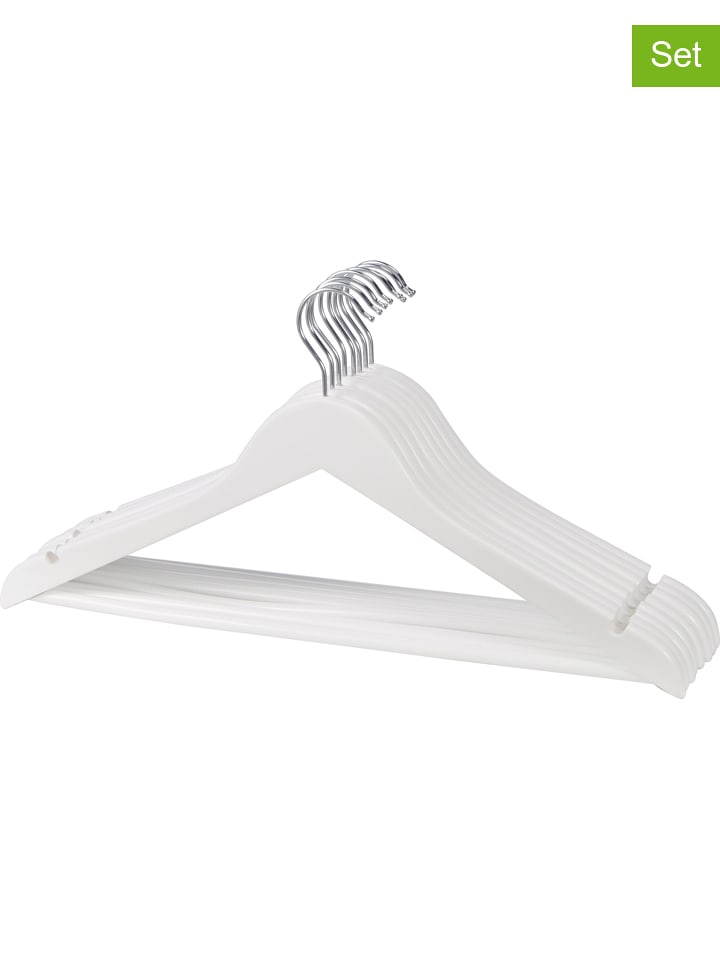 Nordheim Wieszaki (5 szt.) w kolorze białym - 45 x 23 cm rozmiar: onesize