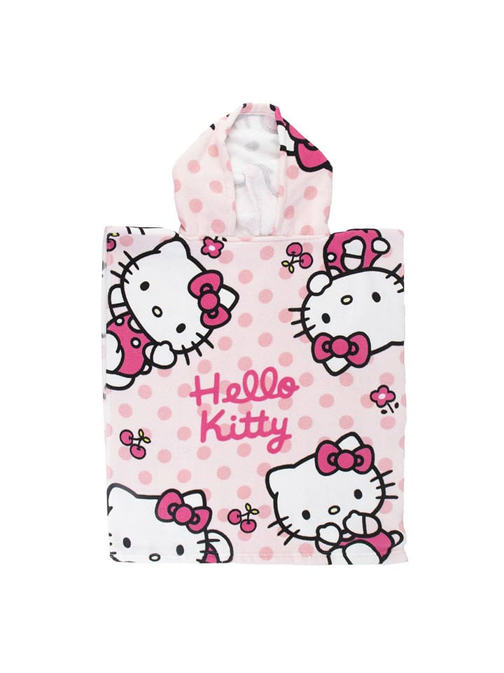 Hello Kitty Ręcznik plażowy "Hello Kitty" w kolorze jasnoróżowym rozmiar: onesize