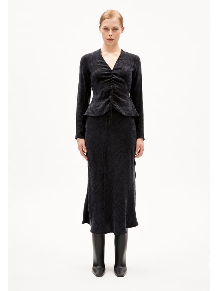 armedangels Bluzka "Anayaa" w kolorze czarnym rozmiar: XS