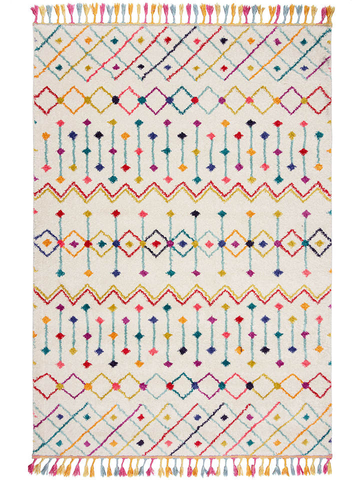 Flair Rugs Dywan w kolorze kremowym ze wzorem rozmiar: 80x150 cm