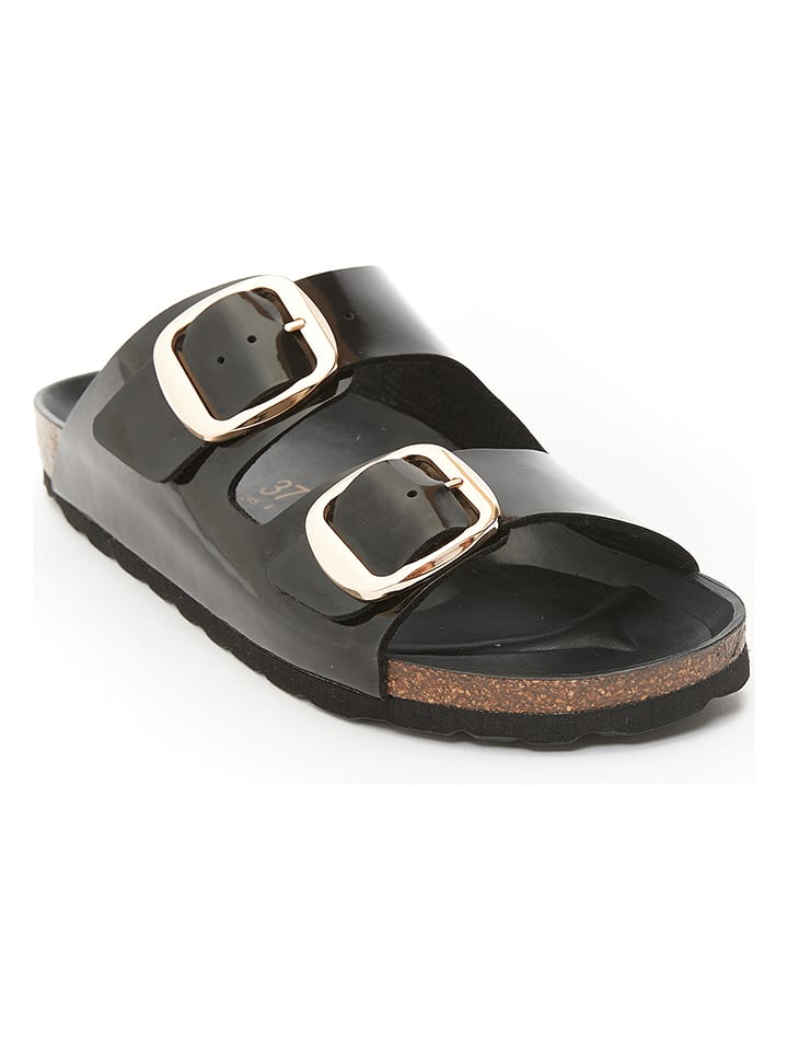 Mandel Klapki w kolorze czarnym rozmiar: 37