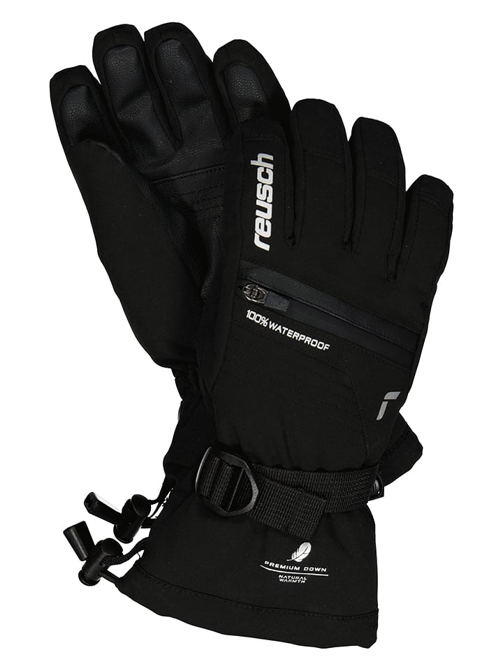 Reusch Rękawiczki funkcyjne "Lando" w kolorze czarnym rozmiar: 5