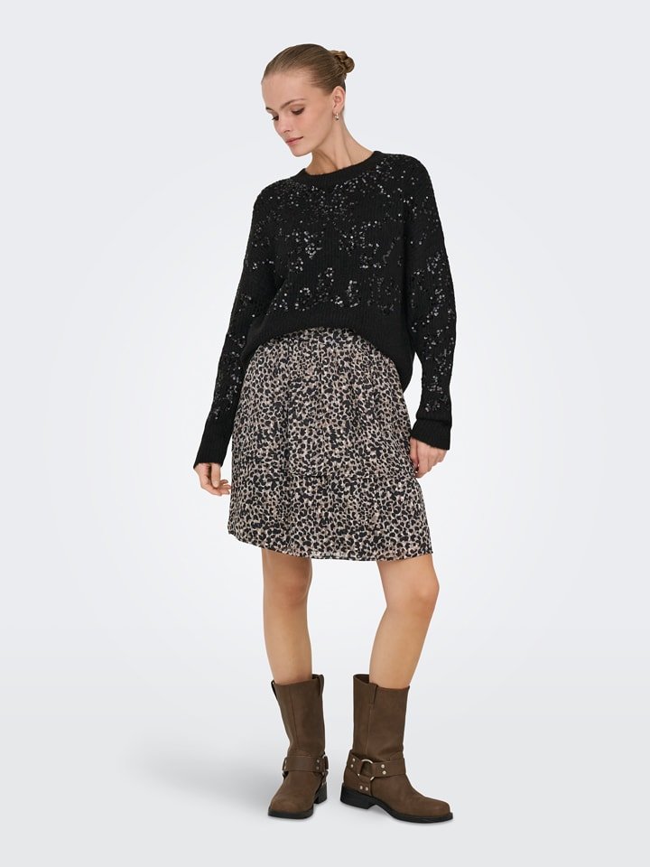 ONLY Sweter w kolorze czarnym rozmiar: L