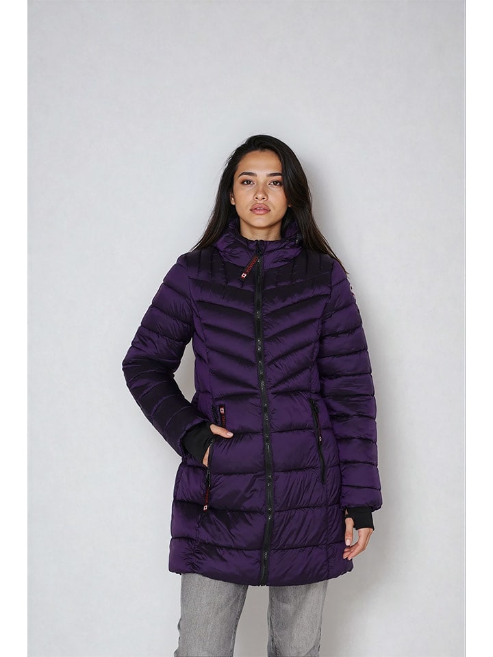 CANADA weather gear Płaszcz zimowy w kolorze fioletowym rozmiar: L