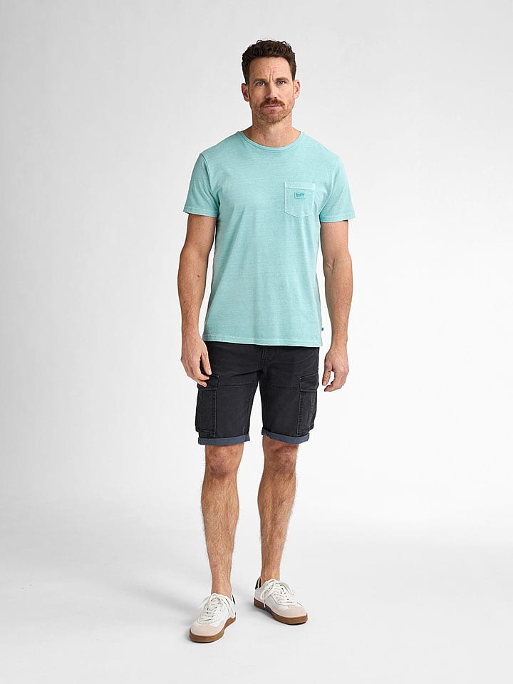 Petrol Industries Koszulka w kolorze turkusowym rozmiar: M