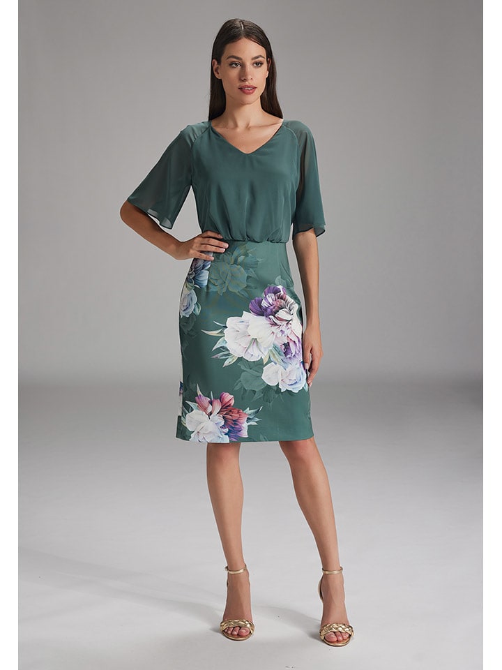 SWING Sukienka w kolorze zielonym rozmiar: 36