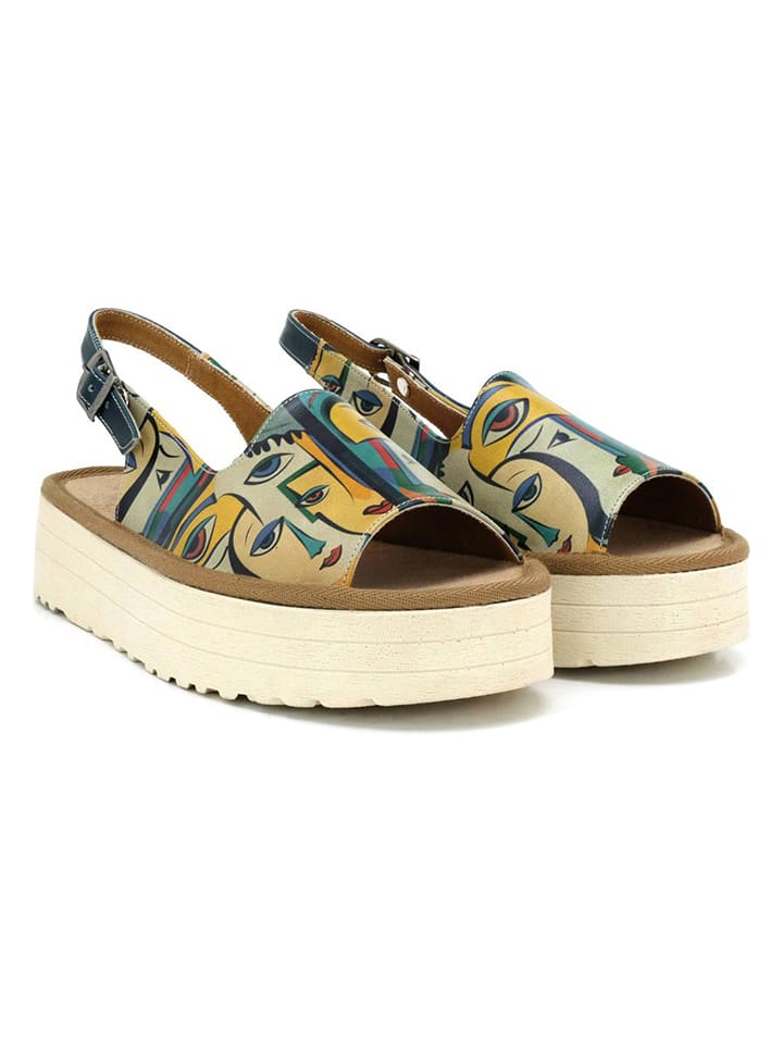 Calceo Sandały ze wzorem rozmiar: 38