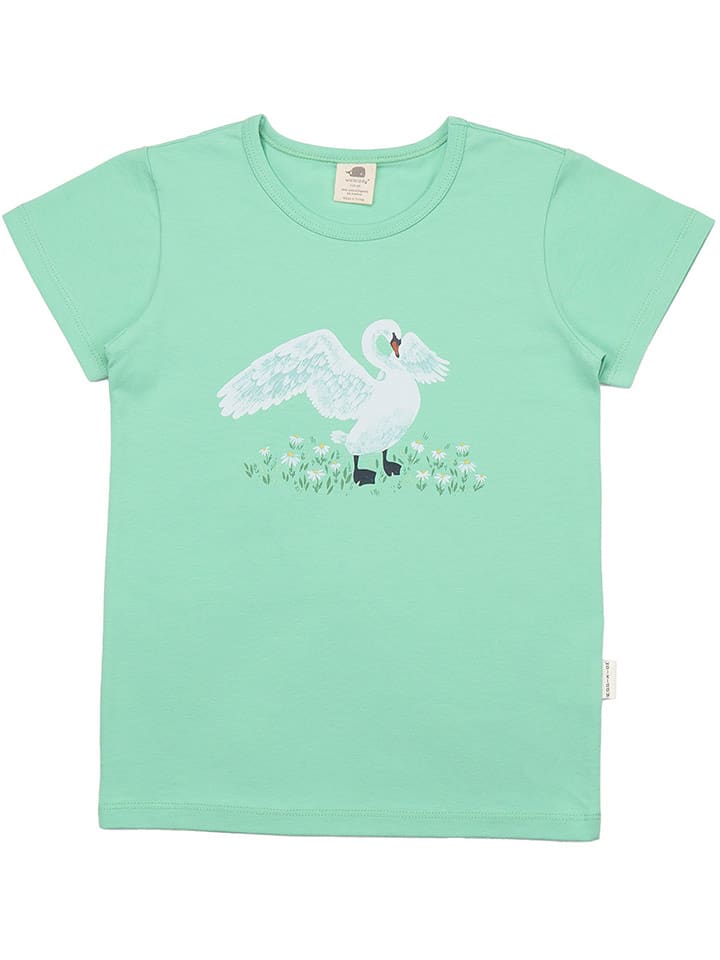 Walkiddy Koszulka w kolorze turkusowym rozmiar: 122