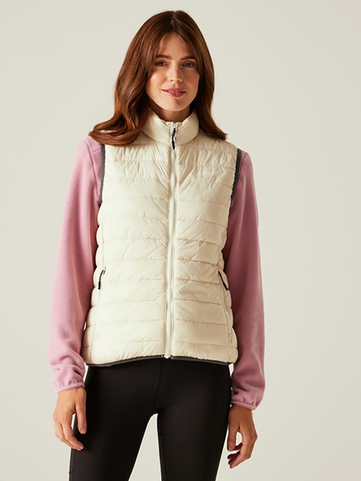 Regatta Kamizelka pikowana "Hillpack II" w kolorze kremowym rozmiar: 42