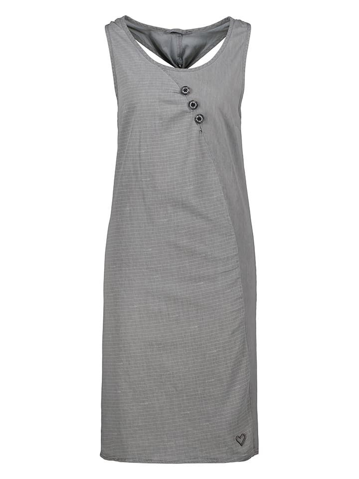 alife and kickin Sukienka dżinsowa "CameronAK" w kolorze szarym rozmiar: S