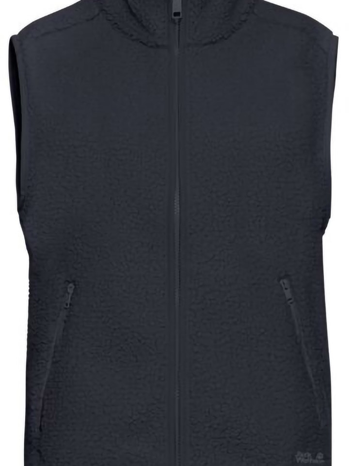 Jack Wolfskin Kamizelka polarowa "High Curl" w kolorze granatowym rozmiar: S