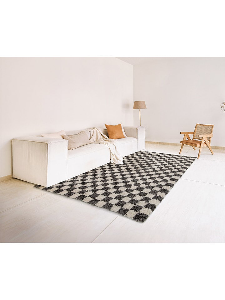 bobochic Dywan "Damien" w kolorze czarnym rozmiar: 160x230 cm