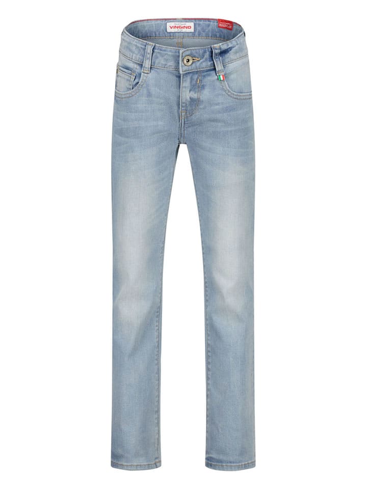Vingino Dżinsy - Regular fit - w kolorze błękitnym rozmiar: 164