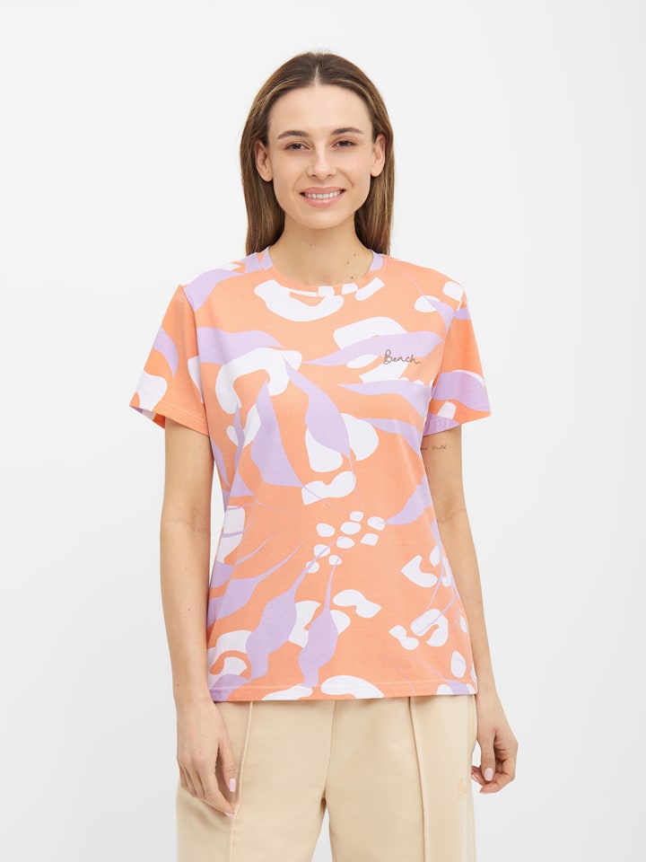 Bench Koszulka "Caserta" w kolorze pomarańczowo-lawendowym rozmiar: 44